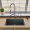 Alfi Brand Titanium 33" Sgl Bowl Undermount Granite Composite Kitchen Sink AB3322UM-T - alternate 2